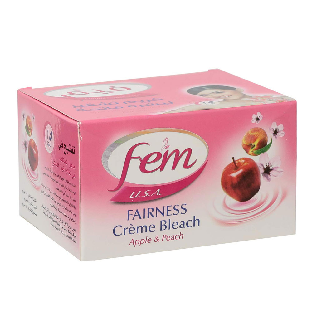 Fairness creme bleach apple peach 100g