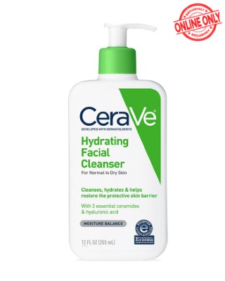 Hydrating facial cleanser for normal to dry skin moisture balance 355ml