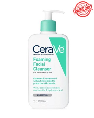 Foaming facial cleanser for normal to oily skin oil control 355ml