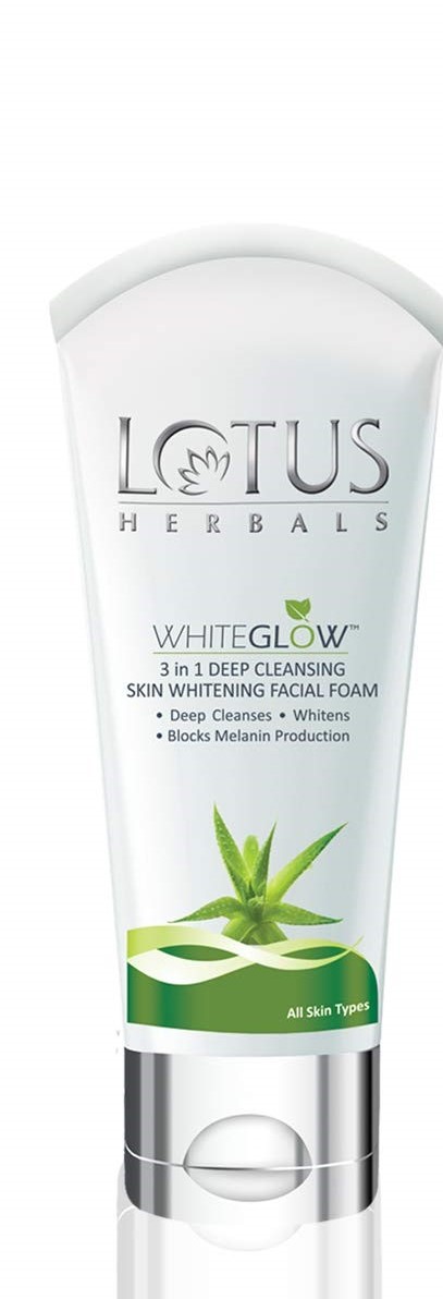 Whiteglow 3 in 1 deep cleansing skin whitening facial foam all skin type 100g