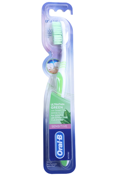 Ultrathin green sensitive extra soft tooth brush
