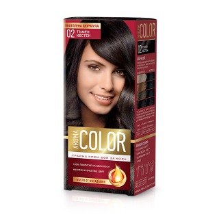 Hair color cream dark chestnut no.02 45ml