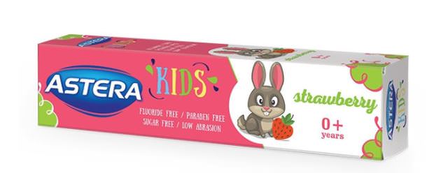 Kids 0+ years strawberry toothpaste 50ml