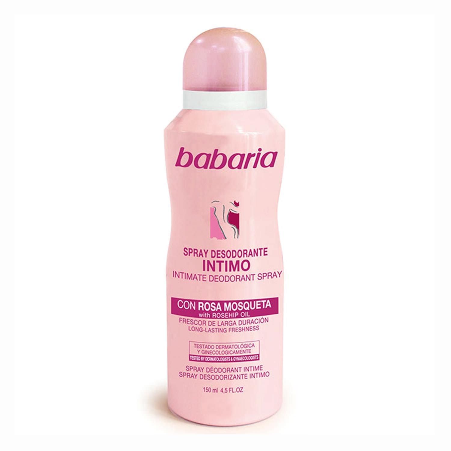 Intimate deodorant spray rose 150ml