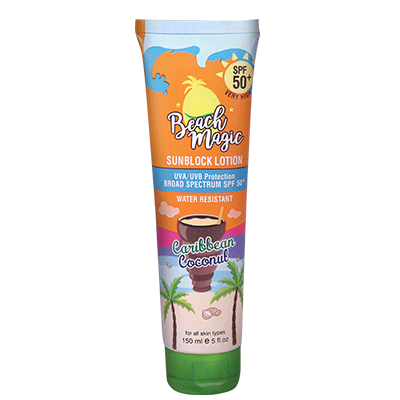 Sun block lotion carribbean coconut SPF 50 150ml