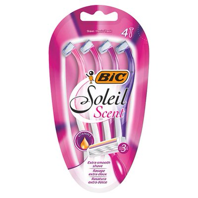 Soleil scent razor 4pc pack
