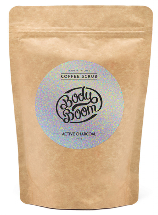 Active charcoal coffee scrub 200ml