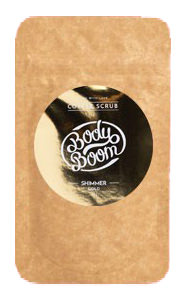 Shimmer gold coffee scrub 30g