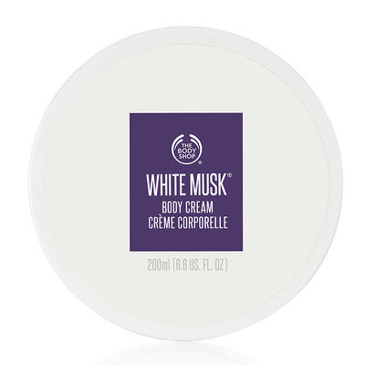White musk body cream 200ml