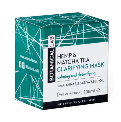 Hemp & matcha tea clarifying mask 100ml