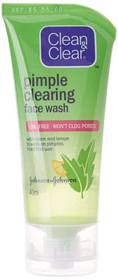 Pimple clearing with neem and lemon face wash 40g