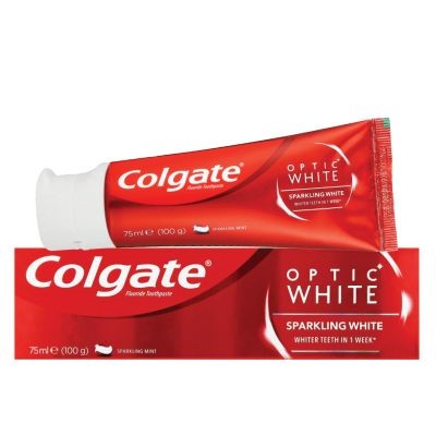 Optic white sparkling white toothpaste 75ml