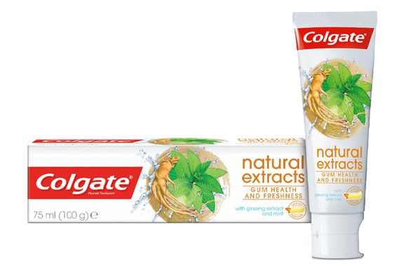 Natural extracts gum health & freshness gingseng extract & mint toothpaste 100g