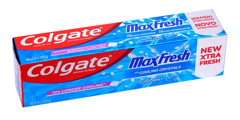 Max fresh peppermint ice toothpaste 100g