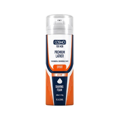 Sport active shaving foam for men 400ml