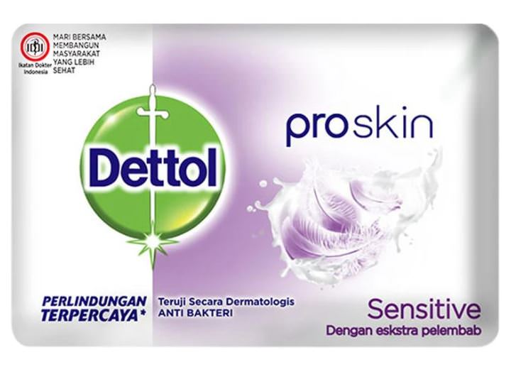 Pro skin sensitive soap bar 105g