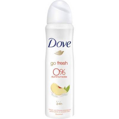 Go fresh peach & lemon verbena deodorant spray 150ml