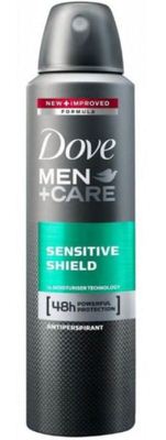 Men sensitive shield deodorant spray 150ml