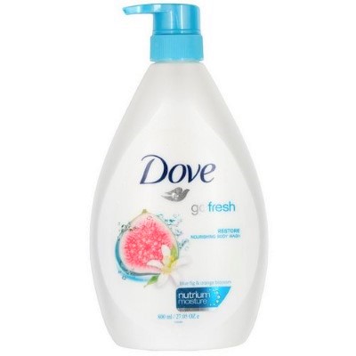 Go fresh restore blue fig & orange blossom nourishing body wash 800ml