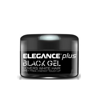 Black gel covers white hair 100ml