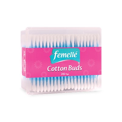 Cotton buds rectangle box 200's
