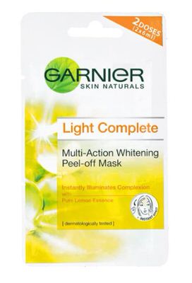 Light complete multi-action whitening peel-off mask 2 doses (2x6ml)