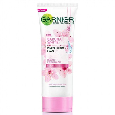 Sakura white pinkish glow foam 50ml