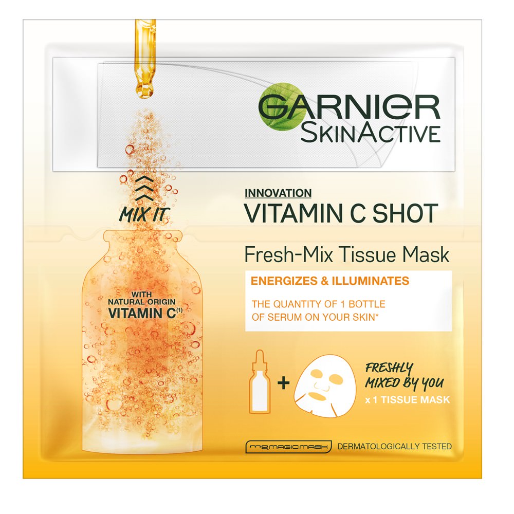 Skin active vitamin C shot fresh-mix tissue mask 1x33g