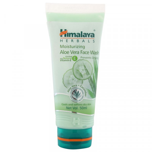 Moisturizing aloe vera face wash 50ml