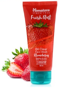Fresh start oil clear strawberry face wash 50ml
