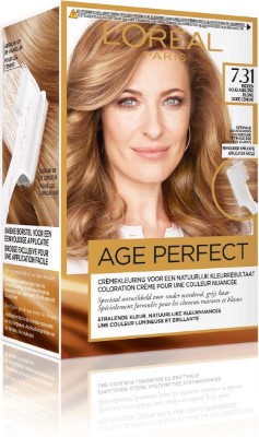 Age perfect creme coloring 7.31 middle gold as blond 72ml + 48ml + 60ml