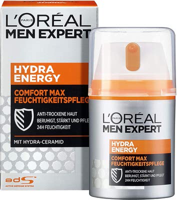 Men expert hydra energetic comfort max moisturising care cream 50ml
