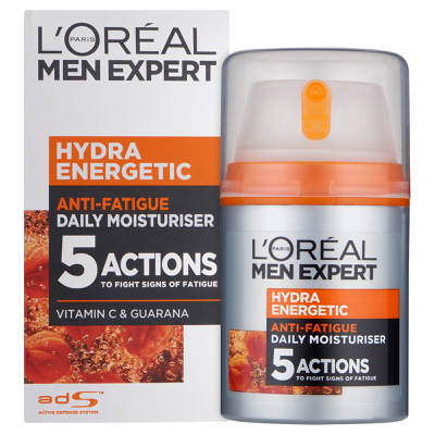 Men expert hydra energetic anti-fatigue daily moisturiser 5 action cream 50ml