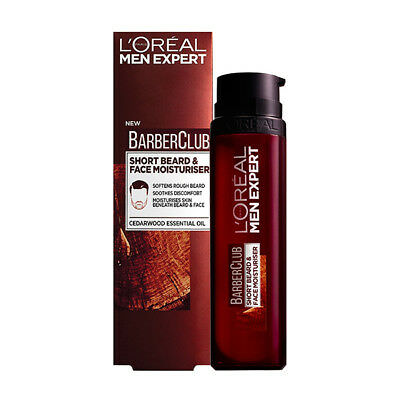 Men expert barber club short beard & face moisturiser 50ml