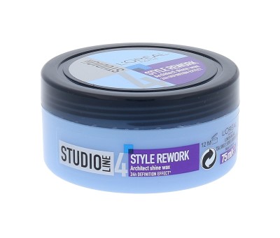 Studio line style rework architect shine wax 4 75ml
