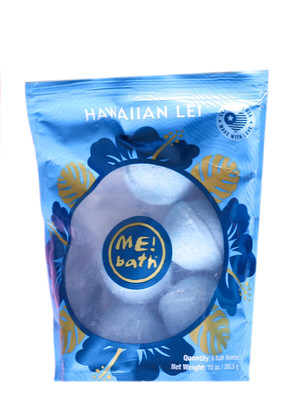 Hawaian lei bath bombs x6 283g