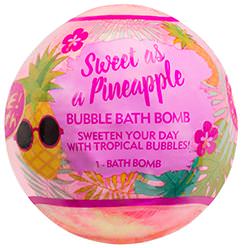 Sweet as a pineapple bubble bath bomb 141.7g