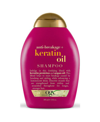 Anti-breakage + keratin oil shampoo 385ml