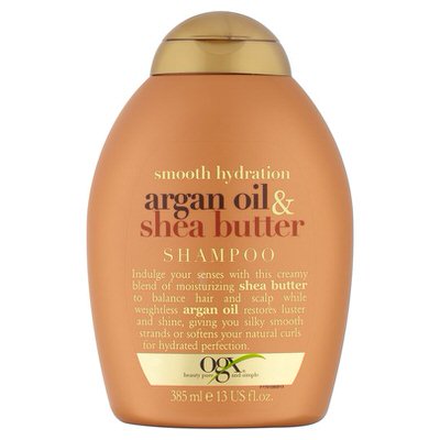 Smooth hydration argan oil & shea butter shampoo 385ml