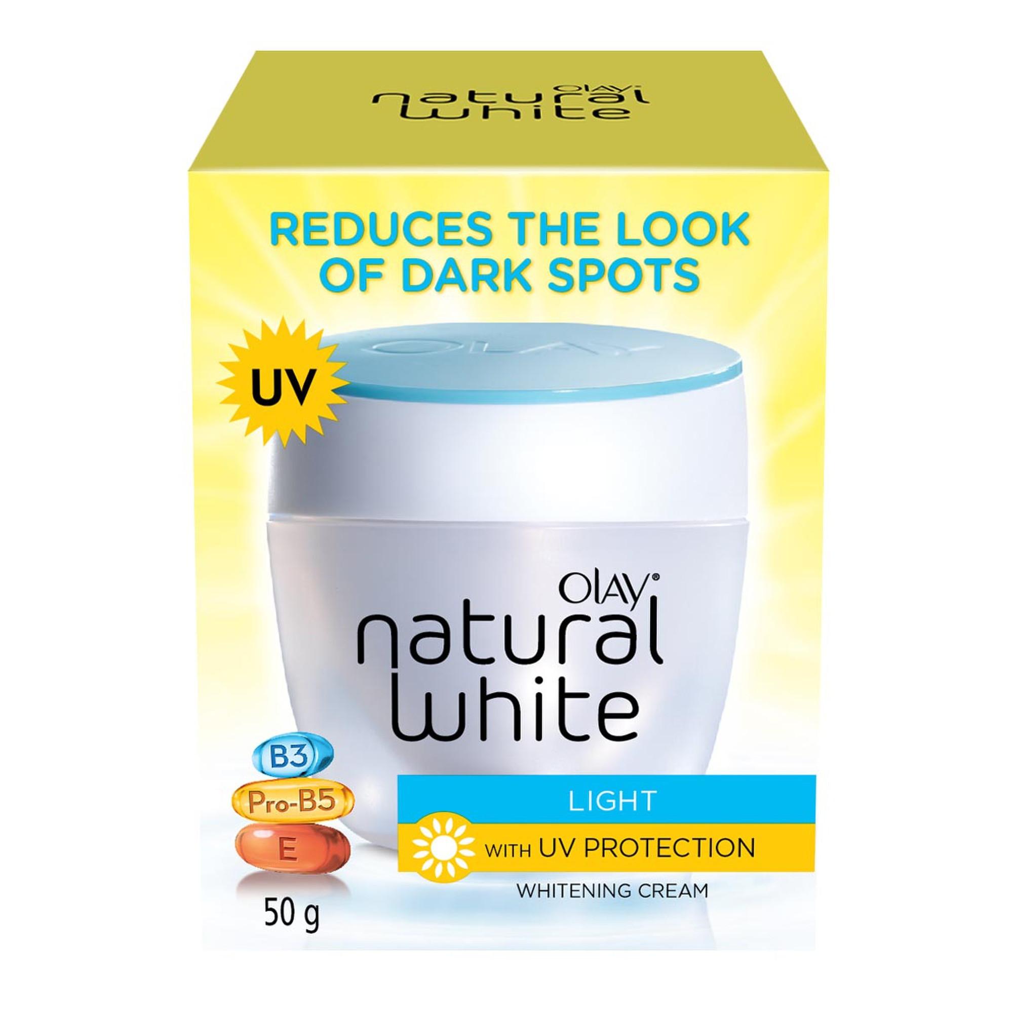 Natural white light UV whitening cream 50g