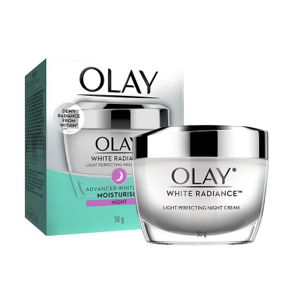 White radiance light perfecting night cream 50g