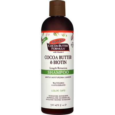 Cocoa butter & biotin length retention shampoo 350ml