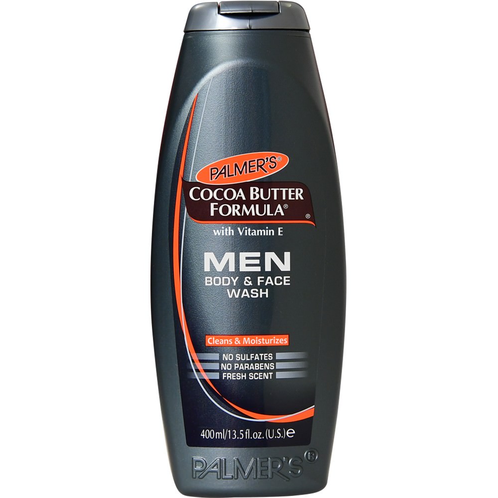 Cocoa butter formula men's body & face wash 400ml
