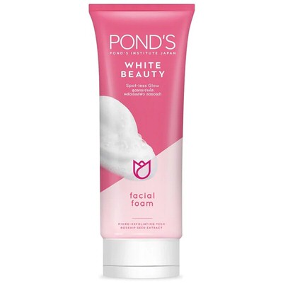 White beauty spot-less glow facial foam 100g