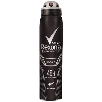 Black deodorant spray for men 250ml