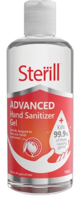 Advanced hand sanitizer gel 115ml