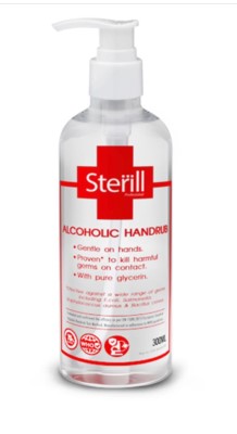 Alcoholic hand rub 300ml