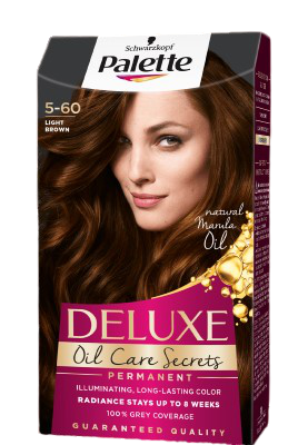 Palette deluxe oil care secrets 5-60 light brown 115ml