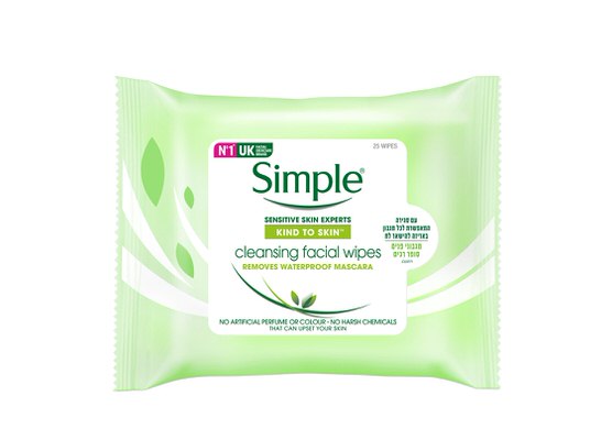 Kind to skin cleansing facial wipes 25's