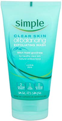 Clear skin oil balancing exfoliating face wash 150ml